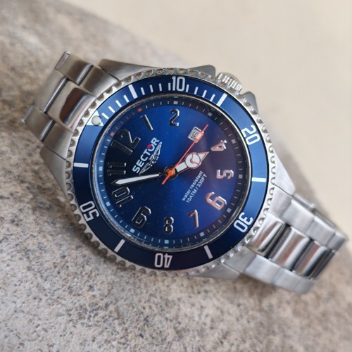 Sector 230 blue chrono look - sector,